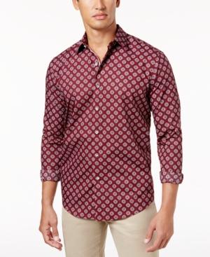 Tasso Elba Men's Foulard Shirt, Created For Macy's