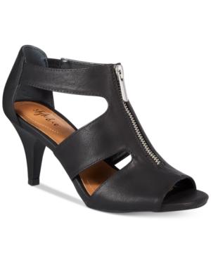 Style & Co Halinaa Zip-up Dress Sandals, Only At Macy's Women's Shoes