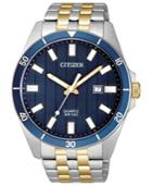 Citizen Men's Quartz Two-tone Stainless Steel Bracelet Watch 42mm