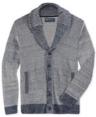 American Rag Men's Colorblocked Texture Shawl-collar Cardigan, Only At Macy's