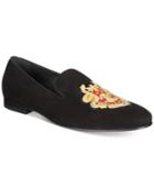 Roberto Cavalli Men's Embroidered Crest Loafers Men's Shoes