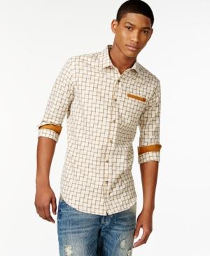 Sean John Ladder Dobby Check Shirt