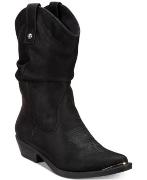 American Rag Kallie Cowboy Boots, Created For Macy's Women's Shoes