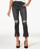 Flying Monkey Ripped Frayed Skinny Jeans