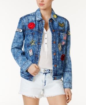 William Rast Cotton Patch Denim Jacket