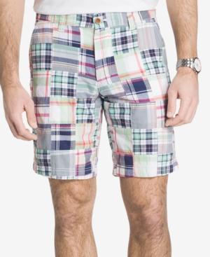 Izod Men's 9.5 Mariner Madras Shorts