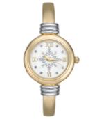 Charter Club Holiday Lane Women's Two-tone Cuff Bracelet Watch 25mm, Created For Macy's