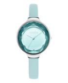 Rumbatime Orchard Gem Leather Women's Watch Sky