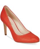 Nine West Handjive Python-embossed Pumps Women's Shoes