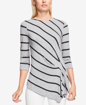 Vince Camuto Ruched Asymmetrical Top