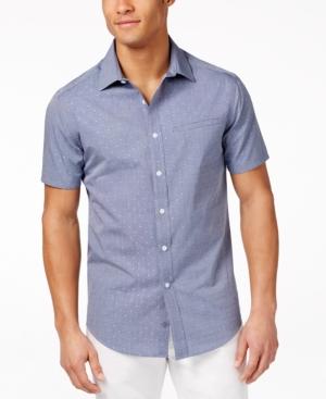 Vince Camuto Dobby Chambray Shirt