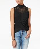 American Rag Knotted High-low Top, Created For Macy's