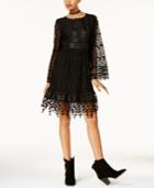 Anna Sui X Inc International Concepts Lace A-line Dress, Created For Macy's