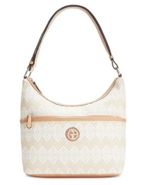 Giani Bernini Diamond Woven Hobo, Only At Macy's