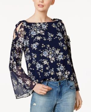 Maison Jules Cold-shoulder Top, Created For Macy's