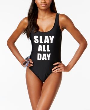 California Waves Slay All Day One-piece Swimsuit Women's Swimsuit
