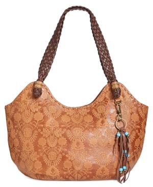 The Sak Indio Embossed Satchel