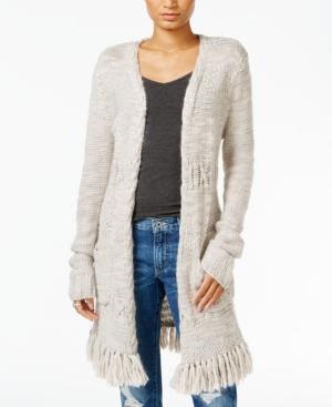 Lucky Brand Fringe Duster Cardigan
