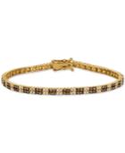 Le Vian Chocolatier Diamond Cluster Tennis Bracelet (2-1/10 Ct. T.w.) In 14k Gold