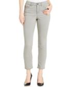 Charter Club Skinny Ankle Jeans, Gray Wash