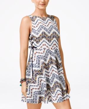 American Rag Juniors' Printed A-line Dress, Only At Macy's