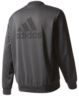 Adidas Men's Logo Bomber Jacket Only At Macy's