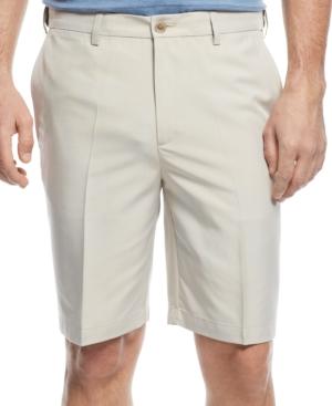 Haggar Flat-front Microfiber Performance Shorts