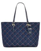 Tommy Hilfiger Julia Triple Quilted Nylon Extra-large Tote