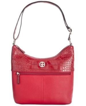 Giani Bernini Pebble Crocodile Hobo, Created For Macy's