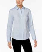 Tommy Hilfiger Cotton Pintucked Shirt
