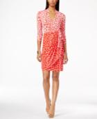 Inc International Concepts Printed Faux-wrap Dress, Only At Macy's