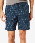 Dockers Men's Stretch Straight Fit Printed Weekend Cruiser 7 Shorts D2