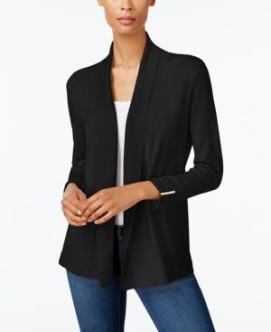 Jm Collection Embellished Shawl Cardigan, Created For Macy's