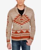 Lucky Brand Men's Aztec Shawl-collar