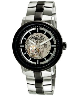 Kenneth Cole New York Men's Automatic Two-tone Ion-plated Stainless Steel Bracelet Watch 46mm 10026785