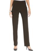 Style & Co Tummy-control Pull-on Straight-leg Pants, Created For Macy's