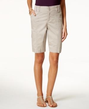 Lee Platinum Lola Oatmeal Wash Bermuda Shorts