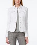 Charter Club Petite White Denim Jacket, Only At Macy's