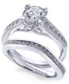 X3 Certified Diamond Bridal Set (1-3/4 Ct. T.w.) In 18k White Gold, Created For Macy's