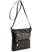 Giani Bernini Florentine Glazed Leather Venice Crossbody, Only At Macy's