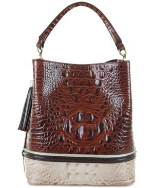 Brahmin Amelia Eastwood Embossed Leather Tote