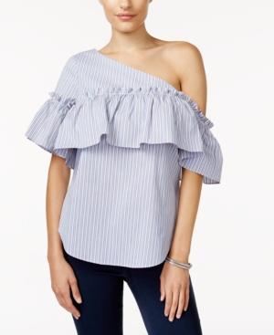 Bar Iii One-shoulder Top, Created For Macy's