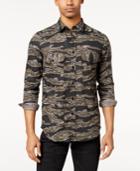 G-star Raw Men's Camo-print Shirt, Created For Macy's