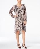 Thalia Sodi Printed High-low Dress, Only At Macy's