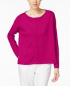 Eileen Fisher Linen-cotton Sweater, Regular & Petite
