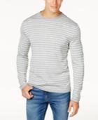 Club Room Men's Fine Knit Stripe Sweater, Created For Macy's