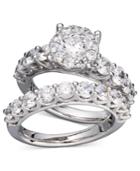 Diamond Bridal Ring Set In 14k White Gold (2 Ct. T.w.)