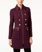 Inc International Concepts Ponte Double-breasted Coat, Only At Macy's