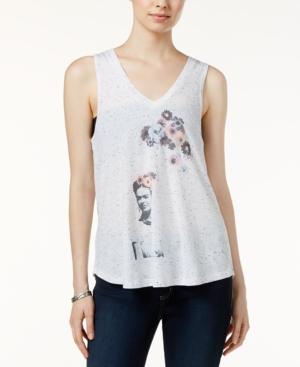 Hybrid Juniors' Frieda Kahlo Graphic Tank