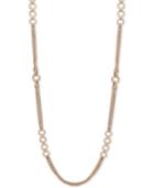 Dkny Gold-tone Link 42 Strand Necklace